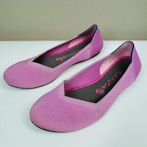 Rothy’s the Flat Begonia Women’s Pink Retired Color